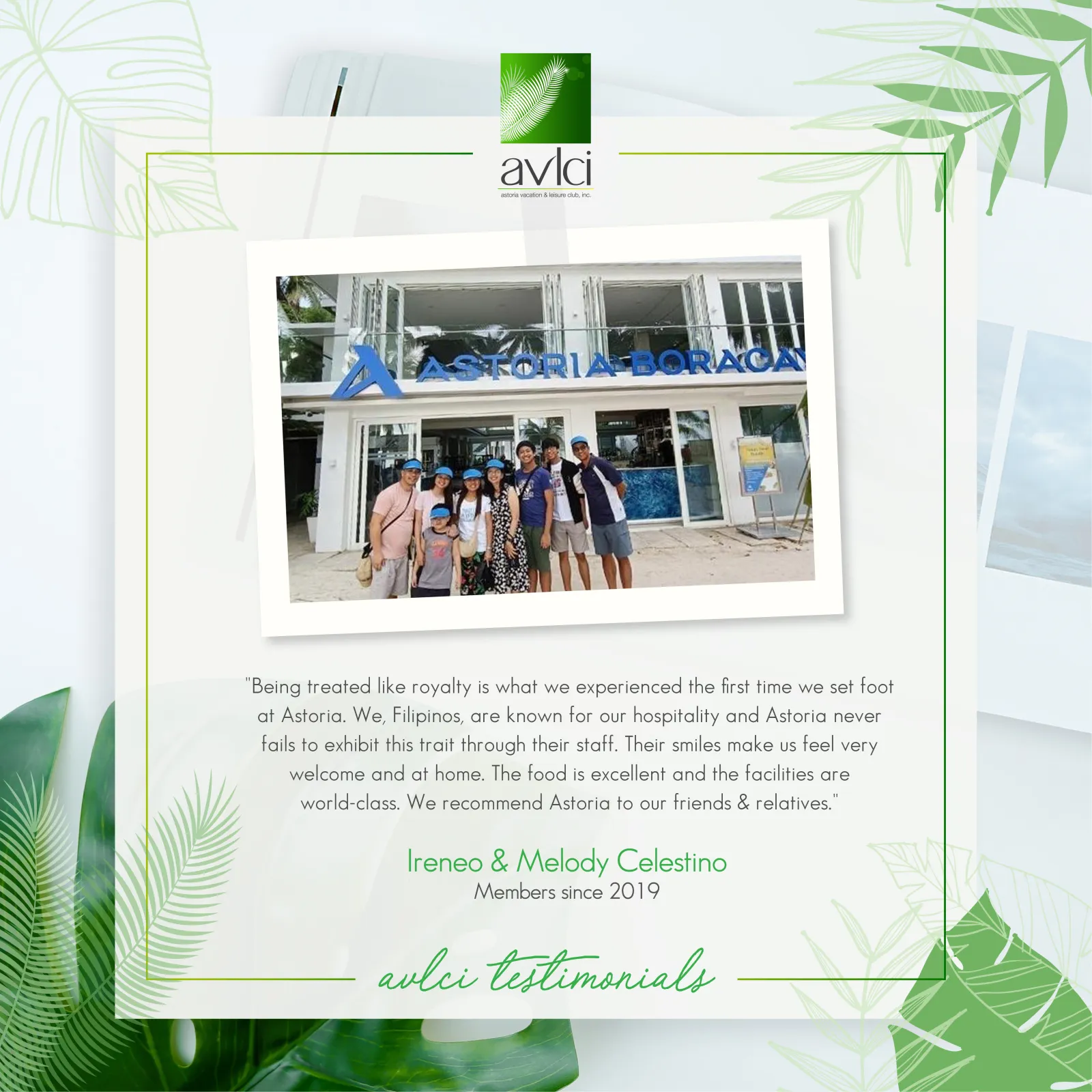 Ireneo & Melody Celestino